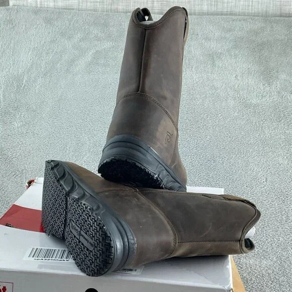 Propét Mens Smith 9 Inch Electrical Composite Toe Work Boots Size 9.5 E NWB S080 - Picture 6 of 11